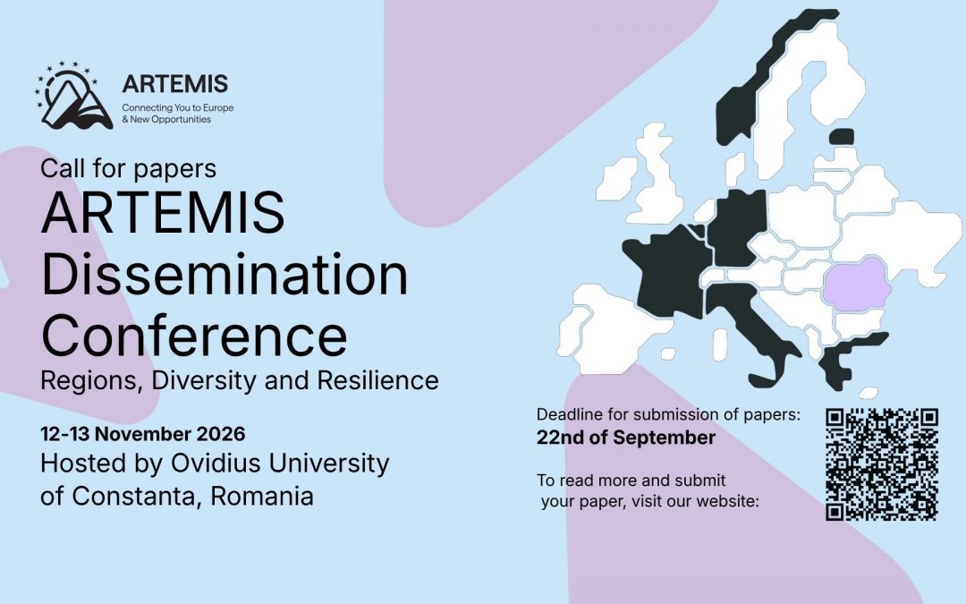 1st ARTEMIS Dissemination Conference Regions, Diversity and Resilience | 12-13 November 2026