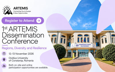 Register to Attend the 1st ARTEMIS Dissemination Conference, Regions, Diversity and Resilience | 12–13 November 2026