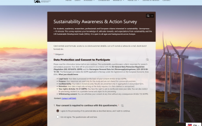 The Sustainability Awareness & Action Survey